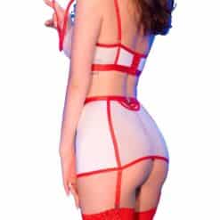 Comprar CHILIROSE - CR 4868 DISFRAZ ENFERMERA BLANCO/ROJO S al mejor precio - Envíos Discretos