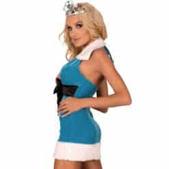 Comprar LIVCO CORSETTI FASHION - CHRISTMAS WISH LC 20005 CAMISA AZUL ESTILO NAVIDEÑO S/M al mejor precio - Envíos Discretos