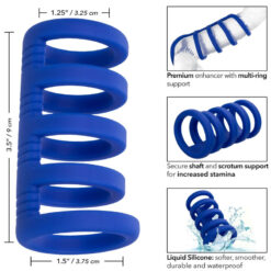 CALEXOTICS - ADMIRAL JAULA XTREME PARA PENE AZUL - piKanteo | Despierta tu lado más piKante Comprar CALEXOTICS - ADMIRAL JAULA XTREME PARA PENE AZUL al mejor precio - Envíos Discretos