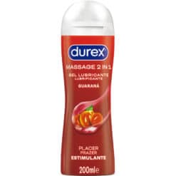 Comprar DUREX - GEL LUBRICANTE DE MASAJE ESTIMULANTE GUARANÁ 200 ML al mejor precio - Envíos Discretos