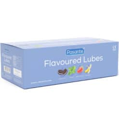 Comprar PASANTE - LUBRICANTES SABORES CAJA 144 UNIDADES 5 ML al mejor precio - Envíos Discretos