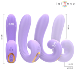 Comprar INTENSE - MERYL ESTIMULADOR CLÍTORIS DOBLE VIBRACIÓN al mejor precio - Envíos Discretos
