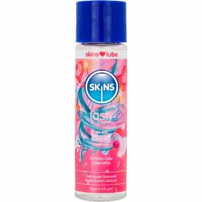 SKINS – TASTY LUBRICANTE BASE DE AGUA TARTA CUMPLEAÑOS 130 ML