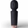 ROCKS-OFF - MINI WAND RECARGABLE 16 FUNCIONES NEGRO