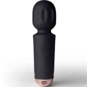 ROCKS-OFF - MINI WAND RECARGABLE 16 FUNCIONES NEGRO