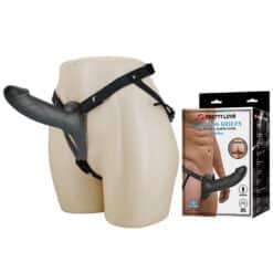Comprar PRETTY LOVE - LANDON STRAP-ON CON VIBRACIÓN NEGRO al mejor precio - Envíos Discretos
