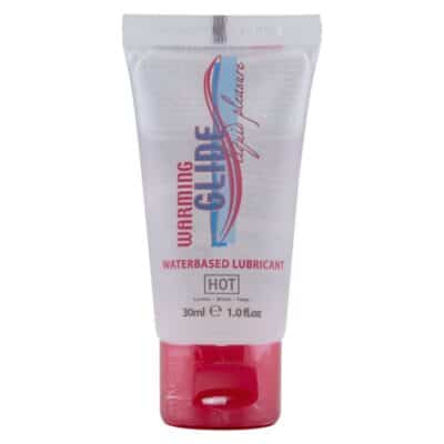 HOT – WARMING GLIDE LIQUID PLEASURE LUBRICANTE BASE AGUA EFECTO CALOR 30 ML