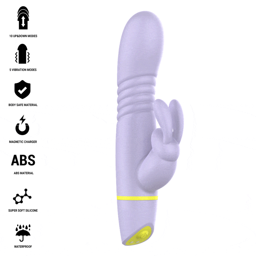 INTENSE - HELEN ESTIMULADOR RABBIT & VIBRADOR THRUSTING - piKanteo | Despierta tu lado más piKante INTENSE - HELEN ESTIMULADOR RABBIT & VIBRADOR THRUSTING - Imagen 2