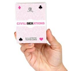 SECRET PLAY - JUEGO DE CARTAS PARA PAREJAS "CIVILISEXATIONS" - Imagen 5