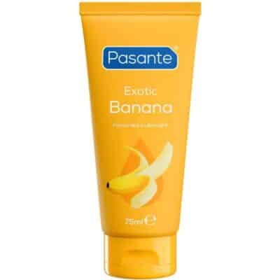 PASANTE – LUBRICANTE SABOR BANANA A BASE DE AGUA 75 ML