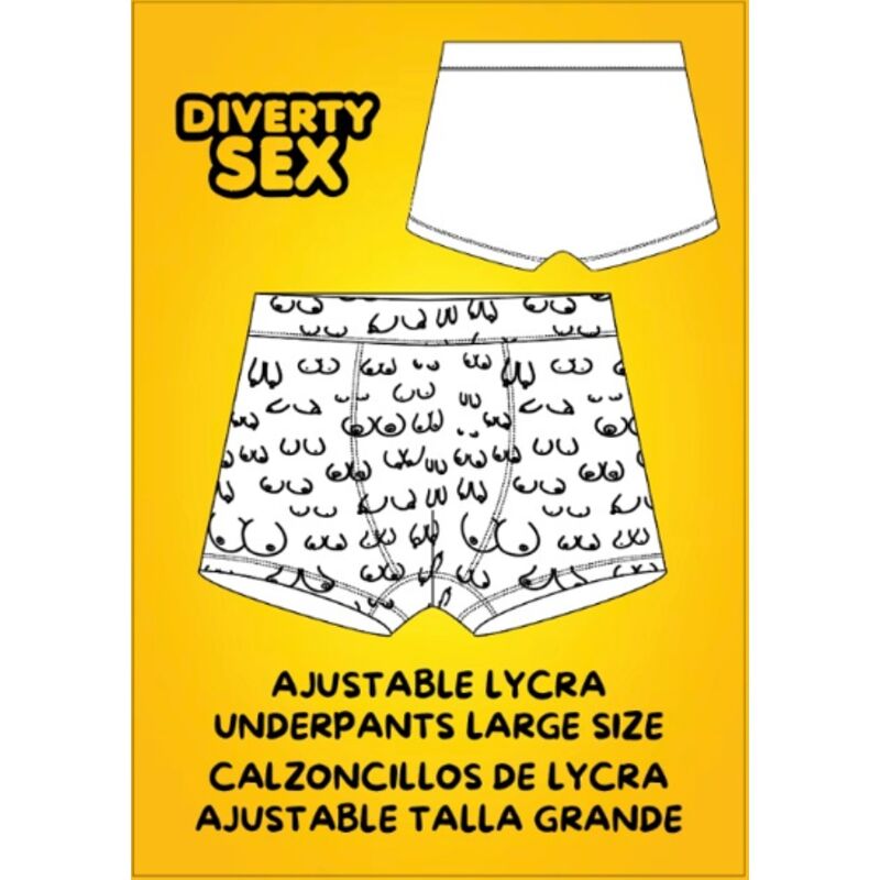 DIABLO PICANTE - CALZONCILLO TETAS TALLA GRANDE - piKanteo | Despierta tu lado más piKante DIABLO PICANTE - CALZONCILLO TETAS TALLA GRANDE