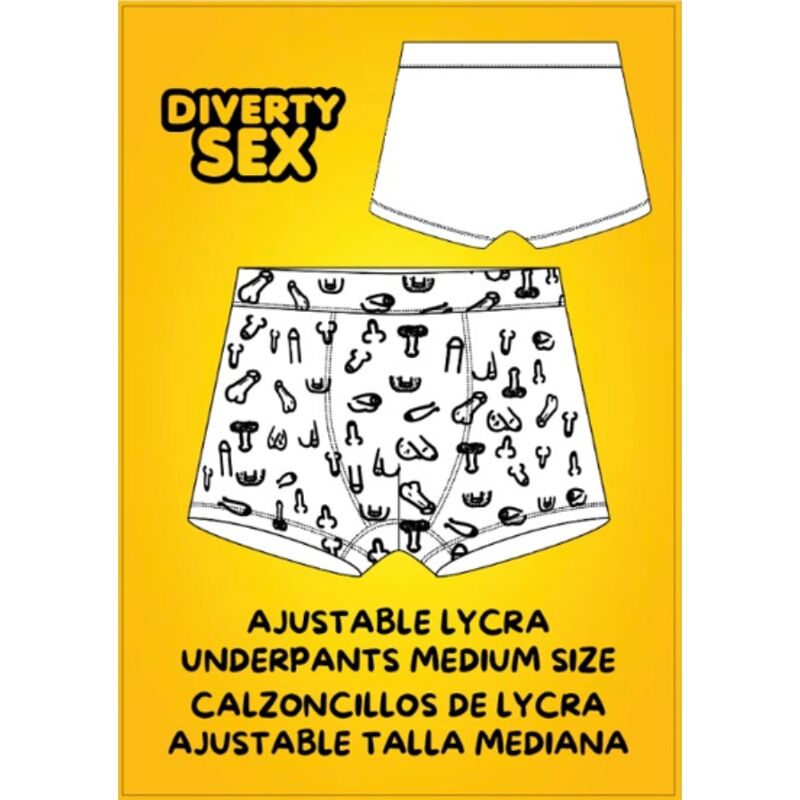 DIABLO PICANTE - CALZONCILLO PENES TALLA MEDIANA - piKanteo | Despierta tu lado más piKante DIABLO PICANTE - CALZONCILLO PENES TALLA MEDIANA