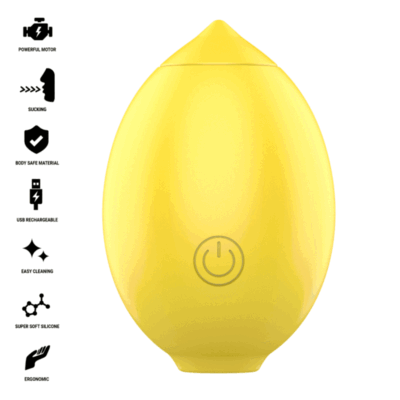 INTENSE – MONI ESTIMULADOR SUCCIONADOR DE CLÍTORIS LIMÓN