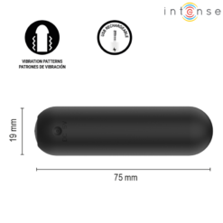 INTENSE - JUDY BALA VIBRADORA RECARGABLE CON CONTROL REMOTO NEGRO - piKanteo | Despierta tu lado más piKante Comprar INTENSE - JUDY BALA VIBRADORA RECARGABLE CON CONTROL REMOTO NEGRO al mejor precio - Envíos Discretos
