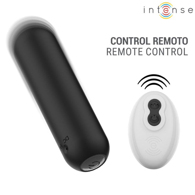INTENSE - JUDY BALA VIBRADORA RECARGABLE CON CONTROL REMOTO NEGRO - piKanteo | Despierta tu lado más piKante Comprar INTENSE - JUDY BALA VIBRADORA RECARGABLE CON CONTROL REMOTO NEGRO al mejor precio - Envíos Discretos