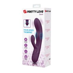 PRETTY LOVE - ZACH VIBRADOR RABBIT RECARGABLE CON EMPUJE 5+5 FUNCIONES - piKanteo | Despierta tu lado más piKante PRETTY LOVE - ZACH VIBRADOR RABBIT RECARGABLE CON EMPUJE 5+5 FUNCIONES - Imagen 11