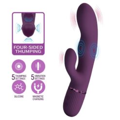 PRETTY LOVE - ZACH VIBRADOR RABBIT RECARGABLE CON EMPUJE 5+5 FUNCIONES - piKanteo | Despierta tu lado más piKante PRETTY LOVE - ZACH VIBRADOR RABBIT RECARGABLE CON EMPUJE 5+5 FUNCIONES - Imagen 9