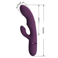 PRETTY LOVE - ZACH VIBRADOR RABBIT RECARGABLE CON EMPUJE 5+5 FUNCIONES - piKanteo | Despierta tu lado más piKante PRETTY LOVE - ZACH VIBRADOR RABBIT RECARGABLE CON EMPUJE 5+5 FUNCIONES - Imagen 10