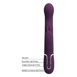 PRETTY LOVE - VIBRADOR RABBIT LOURSEN CON MOVIMIENTO OSCILANTE Y 7 VIBRACIONES RECARGABLE USB MORADO - piKanteo | Despierta tu lado más piKante PRETTY LOVE - VIBRADOR RABBIT LOURSEN CON MOVIMIENTO OSCILANTE Y 7 VIBRACIONES RECARGABLE USB MORADO - Imagen 10