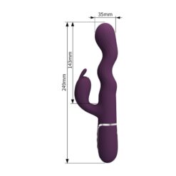 PRETTY LOVE - VIBRADOR RABBIT LOURSEN CON MOVIMIENTO OSCILANTE Y 7 VIBRACIONES RECARGABLE USB MORADO - piKanteo | Despierta tu lado más piKante PRETTY LOVE - VIBRADOR RABBIT LOURSEN CON MOVIMIENTO OSCILANTE Y 7 VIBRACIONES RECARGABLE USB MORADO - Imagen 11
