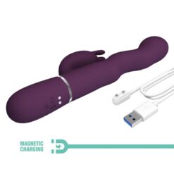 PRETTY LOVE - VIBRADOR RABBIT LOURSEN CON MOVIMIENTO OSCILANTE Y 7 VIBRACIONES RECARGABLE USB MORADO - piKanteo | Despierta tu lado más piKante PRETTY LOVE - VIBRADOR RABBIT LOURSEN CON MOVIMIENTO OSCILANTE Y 7 VIBRACIONES RECARGABLE USB MORADO - Imagen 9