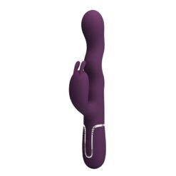 PRETTY LOVE - VIBRADOR RABBIT LOURSEN CON MOVIMIENTO OSCILANTE Y 7 VIBRACIONES RECARGABLE USB MORADO - piKanteo | Despierta tu lado más piKante PRETTY LOVE - VIBRADOR RABBIT LOURSEN CON MOVIMIENTO OSCILANTE Y 7 VIBRACIONES RECARGABLE USB MORADO - Imagen 2
