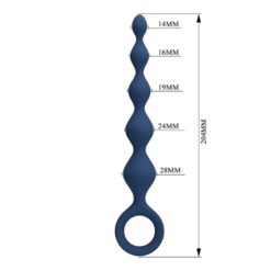 MR PLAY - BOLAS ANALES Y PLUG ANAL SILICONA AZUL 20,4 CM - piKanteo | Despierta tu lado más piKante MR PLAY - BOLAS ANALES Y PLUG ANAL SILICONA AZUL 20,4 CM - Imagen 9