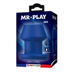 MR PLAY - JACK PLUG ANAL HUECO SILICONA AZUL TALLA M - piKanteo | Despierta tu lado más piKante MR PLAY - JACK PLUG ANAL HUECO SILICONA AZUL TALLA M - Imagen 3