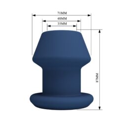 MR PLAY - JACK PLUG ANAL HUECO SILICONA AZUL TALLA M - piKanteo | Despierta tu lado más piKante MR PLAY - JACK PLUG ANAL HUECO SILICONA AZUL TALLA M - Imagen 8