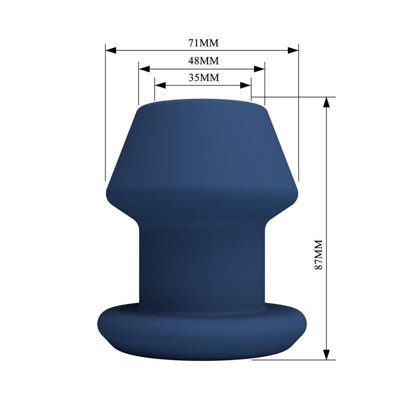 MR PLAY - JACK PLUG ANAL HUECO SILICONA AZUL TALLA M - piKanteo | Despierta tu lado más piKante MR PLAY - JACK PLUG ANAL HUECO SILICONA AZUL TALLA M - Imagen 8