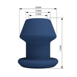MR PLAY - JACK PLUG ANAL HUECO SILICONA AZUL TALLA S - piKanteo | Despierta tu lado más piKante Comprar MR PLAY - JACK PLUG ANAL HUECO SILICONA AZUL TALLA S al mejor precio - Envíos Discretos