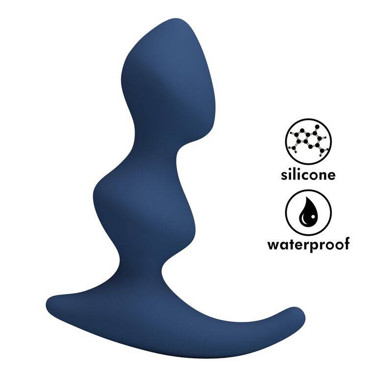 MR PLAY - PLUG ANAL AZUL ERGONÓMICO - piKanteo | Despierta tu lado más piKante Comprar MR PLAY - PLUG ANAL AZUL ERGONÓMICO al mejor precio - Envíos Discretos