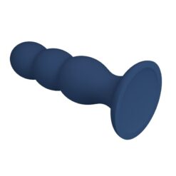 MR PLAY - PLUG ANAL CON 3 BOLAS METÁLICAS Y VENTOSA AZUL - piKanteo | Despierta tu lado más piKante MR PLAY - PLUG ANAL CON 3 BOLAS METÁLICAS Y VENTOSA AZUL - Imagen 4