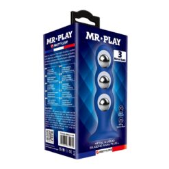 MR PLAY - PLUG ANAL CON 3 BOLAS METÁLICAS Y VENTOSA AZUL - piKanteo | Despierta tu lado más piKante MR PLAY - PLUG ANAL CON 3 BOLAS METÁLICAS Y VENTOSA AZUL - Imagen 6
