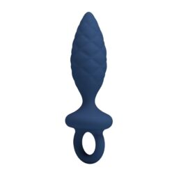MR PLAY - PLUG ANAL TEXTURIZADO CON ANILLA AZUL L - piKanteo | Despierta tu lado más piKante Comprar MR PLAY - PLUG ANAL TEXTURIZADO CON ANILLA AZUL L al mejor precio - Envíos Discretos