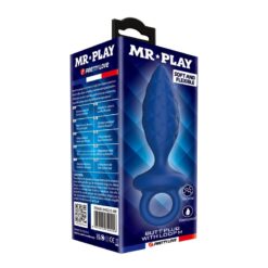 MR PLAY - PLUG ANAL TEXTURIZADO CON ANILLA AZUL M - piKanteo | Despierta tu lado más piKante MR PLAY - PLUG ANAL TEXTURIZADO CON ANILLA AZUL M - Imagen 8