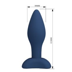 MR PLAY - PLUG ANAL CÓNICO SILICONA AZUL L - piKanteo | Despierta tu lado más piKante Comprar MR PLAY - PLUG ANAL CÓNICO SILICONA AZUL L al mejor precio - Envíos Discretos