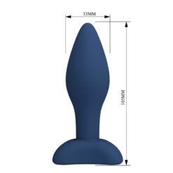 MR PLAY - PLUG ANAL CÓNICO SILICONA AZUL M - piKanteo | Despierta tu lado más piKante MR PLAY - PLUG ANAL CÓNICO SILICONA AZUL M - Imagen 8