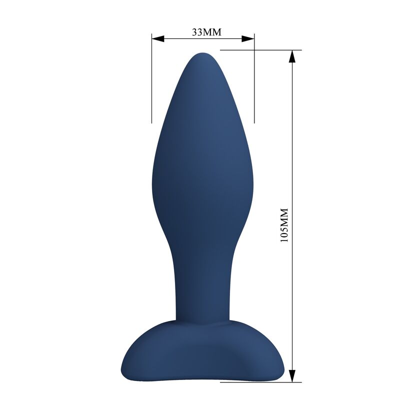 MR PLAY - PLUG ANAL CÓNICO SILICONA AZUL M - piKanteo | Despierta tu lado más piKante MR PLAY - PLUG ANAL CÓNICO SILICONA AZUL M - Imagen 8