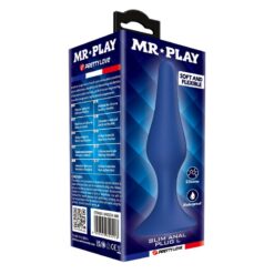 MR PLAY - PLUG ANAL SLIM SILICONA AZUL L - piKanteo | Despierta tu lado más piKante Comprar MR PLAY - PLUG ANAL SLIM SILICONA AZUL L al mejor precio - Envíos Discretos