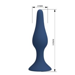 MR PLAY - PLUG ANAL SILICONA AZUL SLIM TALLA S - piKanteo | Despierta tu lado más piKante Comprar MR PLAY - PLUG ANAL SILICONA AZUL SLIM TALLA S al mejor precio - Envíos Discretos