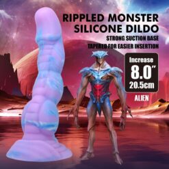 POWER MONSTERS - ALIEN DILDO 20,5 CM Ø 4,8 CM - piKanteo | Despierta tu lado más piKante POWER MONSTERS - ALIEN DILDO 20,5 CM Ø 4,8 CM - Imagen 8