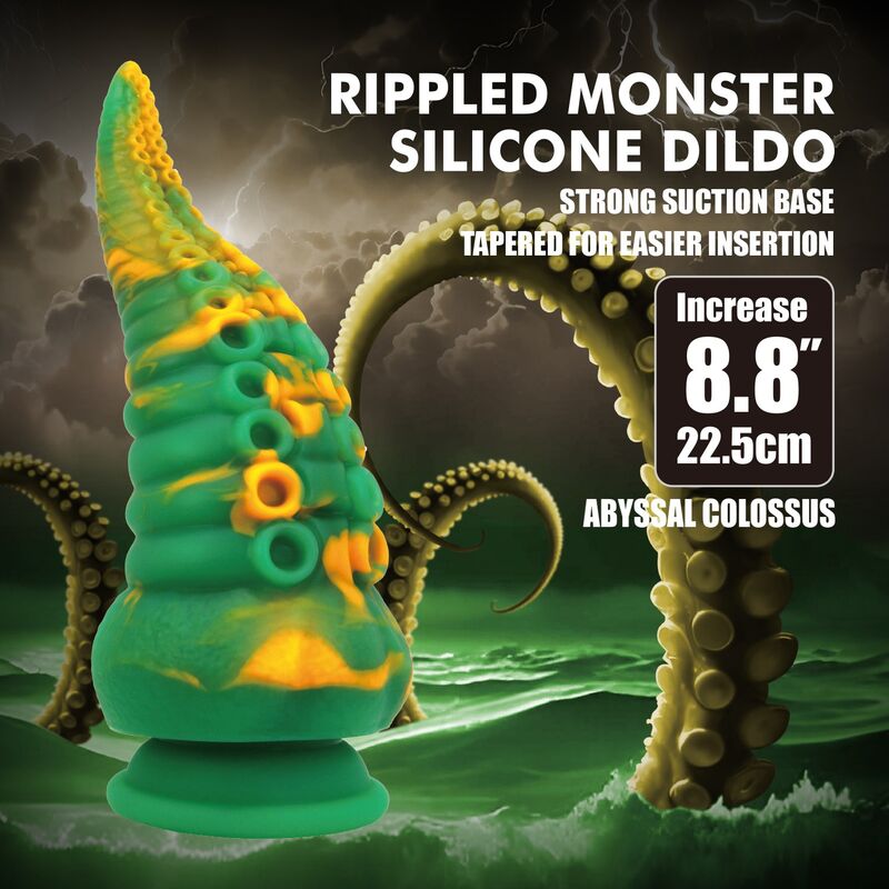 POWER MONSTERS - ABYSSAL COLOSSUS DILDO BICOLOR 22,5 CM Ø 6 CM - piKanteo | Despierta tu lado más piKante POWER MONSTERS - ABYSSAL COLOSSUS DILDO BICOLOR 22,5 CM Ø 6 CM - Imagen 8