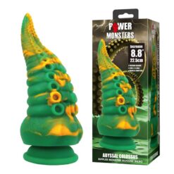 POWER MONSTERS - ABYSSAL COLOSSUS DILDO BICOLOR 22,5 CM Ø 6 CM - piKanteo | Despierta tu lado más piKante POWER MONSTERS - ABYSSAL COLOSSUS DILDO BICOLOR 22,5 CM Ø 6 CM - Imagen 7