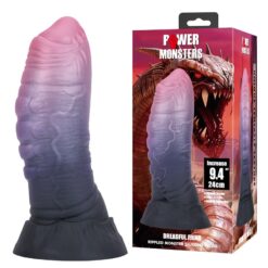 POWER MONSTERS - DREADFUL FIEND DILDO BICOLOR 24 CM Ø 6 CM - piKanteo | Despierta tu lado más piKante POWER MONSTERS - DREADFUL FIEND DILDO BICOLOR 24 CM Ø 6 CM - Imagen 7