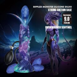 POWER MONSTERS - DUSKWALKER SENTINEL DILDO HINCHABLE FANTASÍA TRICOLOR 23 CM Ø 5 CM - piKanteo | Despierta tu lado más piKante Comprar POWER MONSTERS - DUSKWALKER SENTINEL DILDO HINCHABLE FANTASÍA TRICOLOR 23 CM Ø 5 CM al mejor precio - Envíos Discretos