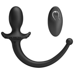 Comprar MR PLAY - VIBRADOR ANAL Y PERINEAL CON CONTROL REMOTO INALÁMBRICO NEGRO al mejor precio - Envíos Discretos