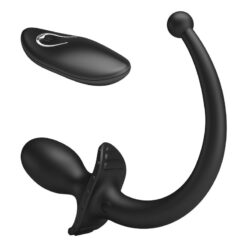 MR PLAY - VIBRADOR ANAL Y PERINEAL CON CONTROL REMOTO INALÁMBRICO NEGRO - piKanteo | Despierta tu lado más piKante Comprar MR PLAY - VIBRADOR ANAL Y PERINEAL CON CONTROL REMOTO INALÁMBRICO NEGRO al mejor precio - Envíos Discretos