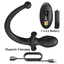 MR PLAY - VIBRADOR ANAL Y PERINEAL CON CONTROL REMOTO INALÁMBRICO NEGRO - piKanteo | Despierta tu lado más piKante Comprar MR PLAY - VIBRADOR ANAL Y PERINEAL CON CONTROL REMOTO INALÁMBRICO NEGRO al mejor precio - Envíos Discretos