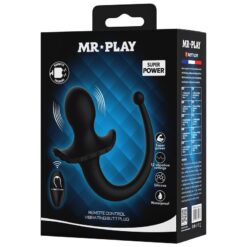 MR PLAY - VIBRADOR ANAL Y PERINEAL CON CONTROL REMOTO INALÁMBRICO NEGRO - piKanteo | Despierta tu lado más piKante Comprar MR PLAY - VIBRADOR ANAL Y PERINEAL CON CONTROL REMOTO INALÁMBRICO NEGRO al mejor precio - Envíos Discretos